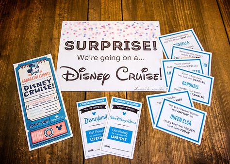 Disney Scavenger Hunt Surprise, Disney Cruise Scavenger Hunt Surprise, Disney Cruise Surprise Ideas Kids, Disney Cruise Surprise Reveal, Disney Cruise Scavenger Hunt, Disney Scavenger Hunt Clues, Disney Cruise Reveal, Disneyland Reveal, Cruise Scavenger Hunt