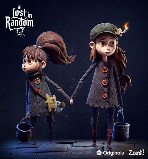 ArtStation - Lost in Random pt.1, Borislav Kechashki Lost In Random, Animation Stop Motion, Game Character Design, Animation Design, Video Game Art, Art Challenge, Indie Games, الرسومات اللطيفة, Stop Motion