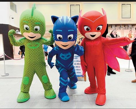 Which one you like best? Blue Catboy? Red OWLETTE ? Green Gekko? #PJMASKS #Birthdayparty https://www.mascotshows.com/search.php?encode=YTo0OntzOjg6ImtleXdvcmRzIjtzOjI6InBqIjtzOjg6ImNhdGVnb3J5IjtzOjE6IjAiO3M6MTM6InN1Ym1pdF9zZWFyY2giO3M6MDoiIjtzOjE4OiJzZWFyY2hfZW5jb2RlX3RpbWUiO2k6MTQ5MzIwMDk2MTt9 Creative Cosplay, Magic Moon, Power Wheels, Baby 1st Birthday, Cute Costumes, Jelly Beans, Play Area, Mascot Costumes, Paw Patrol