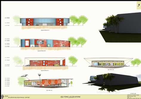 ELEVATION, SECTION AND VIEWS FOR AUDITORIUM. Auditorium Elevation, Elevation Ideas, Auditorium Design, Concept Ideas, Signature Ideas, Architecture Drawing Art, Architecture Design Concept, Architecture Sketch, Concept Architecture