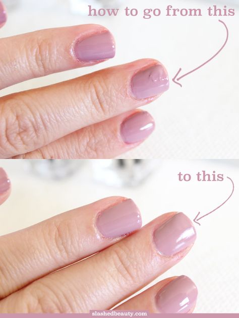 Fix Nail Polish, Polish Mistakes, Red Carpet Manicure, Pretty Nail Polish, Budget Beauty, Nail Care Tips, Red Nail Designs, Round Nails, Best Beauty Tips