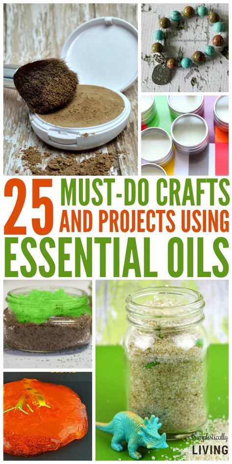 Check out these Crafts and Projects Using Essential Oils. Love these all natural project ides using essential oil! Crafts With Essential Oils, Herbal Crafts, Natures Bounty, Library Crafts, Diy Mom, Homemade Ideas, Diy Hanging Shelves, Inexpensive Gifts, Cosmetica Natural