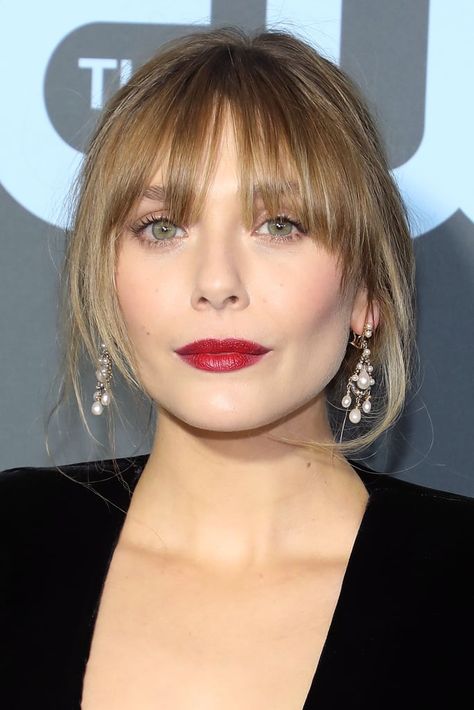 Bangs Trend at 2019 Critics Choice Awards | POPSUGAR Beauty Celebrity Bangs, Short Punk Hair, Celebrity Haircuts, Oval Face Haircuts, Corte Bob, Punk Hair, Wispy Bangs, Short Pixie Haircuts, Short Hair With Bangs