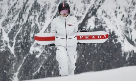 Did You Know PRADA Made Snow Gear? | Unofficial Networks Gus Kenworthy, Ski Bunnies, Ski Bums, Luxury Ski, Snow Gear, Ski Gear, X Games, How To Make Snow, Ski Boots