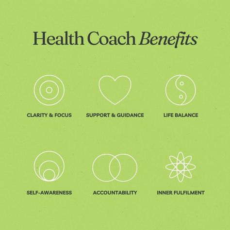 Unlock a Life Elevated: The Benefits of a Health Coach 🌟💼 ⠀ 🔍 Clarity & Focus: Navigate your wellness journey with a clear vision and purpose. 🌄 💪 Support & Guidance: Have a partner who's by your side, offering expert advice and encouragement. 🤝 ⚖️ Life Balance: Find equilibrium in all areas of life, fostering a harmonious existence. ⚖️ 🧠 Self-Awareness: Discover the power of understanding yourself. 🌟 📆 Accountability: Stay on track with your... Holistic Health Coach Aesthetic, Wellness Coach Aesthetic, Health Coach Aesthetic, Life Coach Aesthetic, Coach Aesthetic, Coaching Brand, Holistic Health Coach, Health Coaching, Wellness Journey