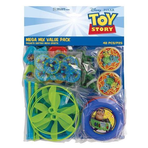 Toy Story Favors and Gifts - Toy Story Kids Party Supplies for Boys & Girls Birthdays | Birthday in a Box Toy Story First Birthday, Toy Story Party Favors, Toy Story Centerpieces, Flying Discs, Toy Story Theme, Army Soldiers, Toy Story Buzz Lightyear, Maze Puzzles, Toy Story Buzz