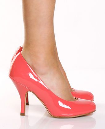 Coral shoes, I vote yes. $67 Red Slingback Pumps With 4-inch Heel For Summer, Pink Round Toe Slingback Pumps With 4-inch Heel, Orange 4-inch Heel Spring Heels, Coral Shoes, Red Slingback Pumps With Ankle Strap And 4-inch Heel, Red Slingback Pumps With 4-inch Heel For Evening, Cute Pumps, Peep Toe Shoes, Prom Shoes