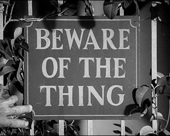 Beware of the Thing sign, The Addams Family Adams Family Halloween, Thing Addams, The Addams Family 1964, Addams Family Theme, Addams Family Musical, Family Halloween Party, Charles Addams, Gomez And Morticia, Morticia Addams