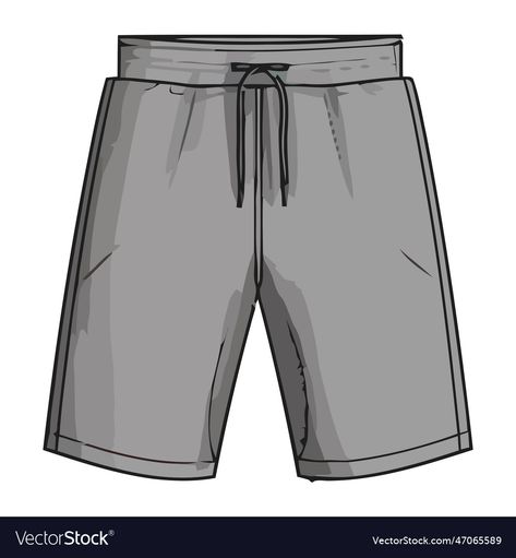 How To Draw Shorts, Shorts Reference, Shorts Illustration, Animation Character, Man Illustration, Character Inspo, Shorts Pants, Transparent Png, Short Pants