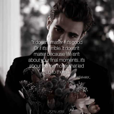 Stephan Vampire Diaries, Stefan Salvatore Quotes, The Vampire Diaries Stefan, Damon Quotes, Vampire Quotes, Tvd Quotes, Ian Somerhalder Vampire Diaries, Vampire Diaries Movie, Vampire Diaries Stefan