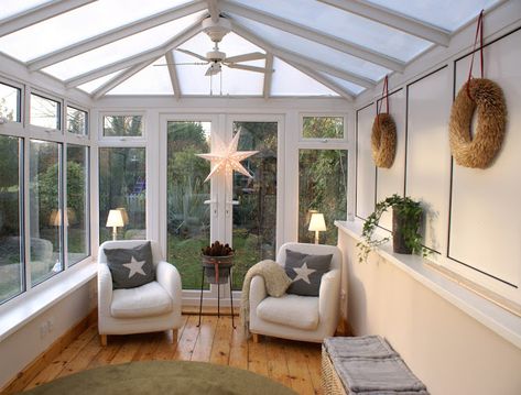 Cosy Conservatory Ideas Sunrooms, Conservatory Decor Cosy, Small Conservatory Furniture, Small Conservatory Interiors, Conservatory Ideas Interior Decor, Conservatory Ideas Interior, Small Conservatory Ideas, Conservatory Interiors, Small Conservatory