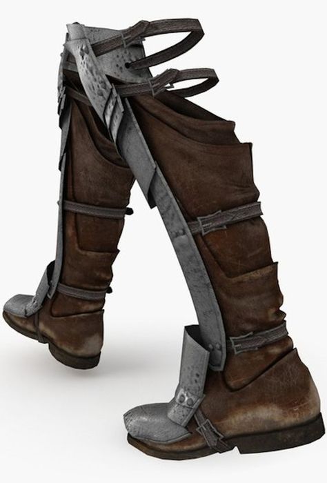 Shadow Cast Boots Armor Clothing, Clothing Reference, Leather Armor, Medieval Armor, Medieval Clothing, Fantasy Costumes, Fantasy Armor, Armor Concept, Armors