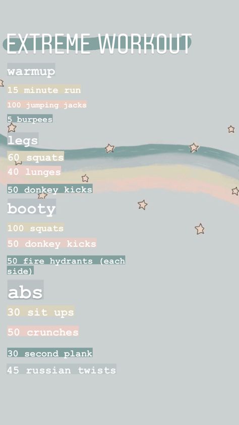 Summer Body Workout Plan, Workout List, Workouts For Teens, Summer Body Workouts, All Body Workout, Extreme Workouts, Daily Exercise Routines, Body Workout At Home, Body Workout Plan