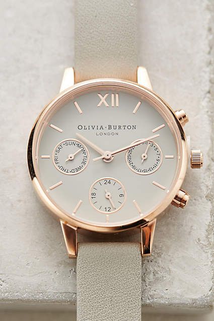 Chrono Watch Olivia Burton Watch, Tom Ford Makeup, Chrono Watches, Olivia Burton, Rose Gold Watch, Women's Watch, Carolina Herrera, Luxury Jewelry, Gold Watch