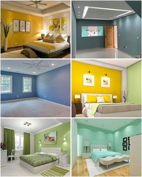 Wall Color Combination Ideas, Indian House Interior, Wall Paint Colour Combination, Room Paint Designs, Colorful Bedroom Design, Arch Designs For Hall, 20x30 House Plans, Home Wall Colour, Custom Interior Doors