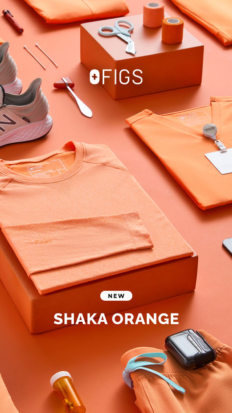 Good surf, healthy smiles and NEW SHAKA ORANGE. Vet Aesthetic, Orange Scrubs, Vacation Clothes, Healthy Smile, Cat Walk, Scrub Pants, Scrub Tops, Vacation Outfits, Scrubs