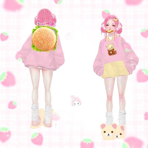 Cute Imvu Outfits Kawaii, Kawaii Imvu Avatar, Imvu Cutecore, Imvu Kawaii, Imvu Avi, Imvu Outfits, Virtual Girl, Fashion Gal, Sims 4 Cc Packs