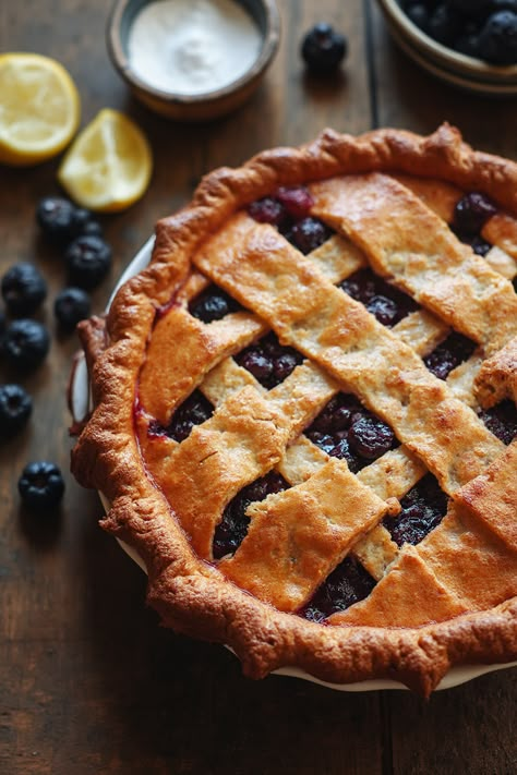 Huckleberry Pie Recipe

Ingredients

- 2 cups huckleberries (fresh or frozen)
- 1 cup sugar
- 2 tablespoons cornstarch
- 1 tablespoon lemon juice
- 1 teaspoon vanilla extract
- 1/4 teaspoon salt
- 1 pre-made pie crust (for bottom)

Instructions

- Preheat the oven to 425°F. 
- In a large bowl, combine huckleberries, sugar, cornstarch, lemon juice, vanilla extract, and salt; gently mix until the huckleberries are well-coated. 
- Full Recipe on... Huckleberry Pie Recipe, Huckleberry Pie Filling, Huckleberry Apple Pie, Kentucky Pie, Huckleberry Cobbler, Shortcake Desserts, Wild Blueberry Pie, Huckleberry Recipes, Strawberry Shortcake Dessert