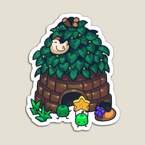 Junimo Hut Stardew Valley, Stardew Valley Tattoo Ideas, Stardew Tattoo, Junimos Stardew, Junimos Stardew Valley, Stardew Valley Tattoo, Junimo Stardew Valley, Stardew Valley Stickers, Stardew Valley Art