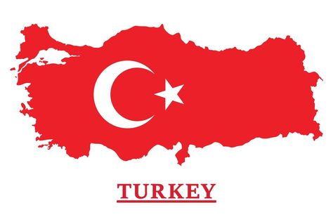 Turkey National Flag Map Design, Illustration Of Turkey Country Flag Inside The Map Map Design Illustration, Minimalist Label, Turkey Flag, Turkey Country, Flag Vector, Cityscape Photos, Logo Banners, Nature Backgrounds, Map Design