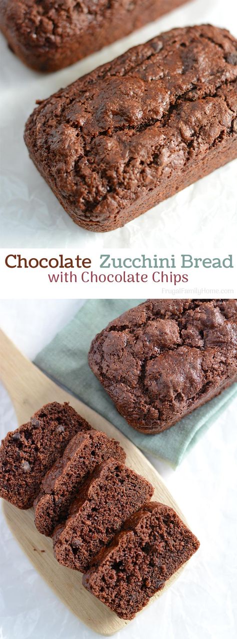 This is the best double chocolate zucchini bread. It’s easy to make and turns out so moist. It’s dairy free and there are options to make it vegan too. Double Chocolate Zucchini Bread, Chocolate Chip Zucchini Bread, Chocolate Chip Bread, Chocolate Zucchini Bread, Oreo Dessert, Chocolate Zucchini, Low Fodmap Recipes, S'mores, Fodmap Recipes