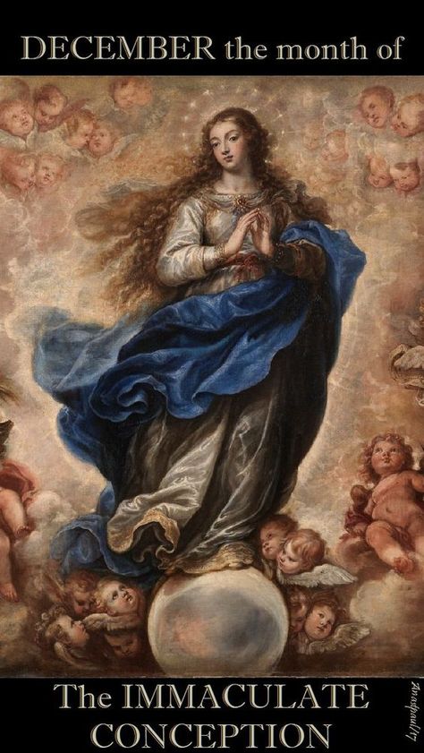 Pinterest Feast Of Immaculate Conception, Immaculate Conception Of Mary, Our Lady Of Immaculate Conception, Virgin Mary Picture, The Immaculate Conception, Mama Mary, Immaculate Conception, Blessed Mother Mary, The Virgin Mary