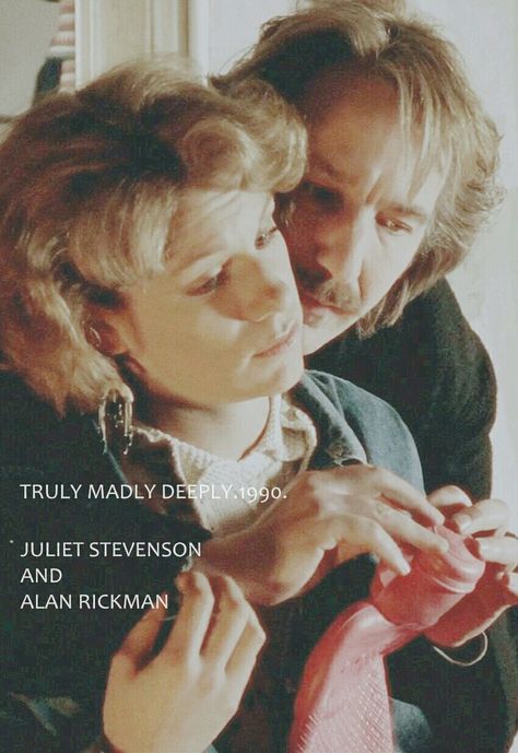 Juliet Stevenson, Alan Rickman Always, Alan Rickman Movies, Madly Deeply, Truly Madly Deeply, Alan Rickman, Severus Snape, Rich Man, Harry Potter