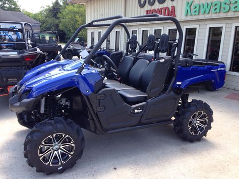 Yamaha Viking with Wheels and Mud Tires Mudding Four Wheelers, Custom Atv 4 Wheelers, Sherp Atv Vehicles, Rzr 1000 4 Seater, Yamaha Viking, Four Wheelers, Rhinos, Truck Stuff, Street Bikes