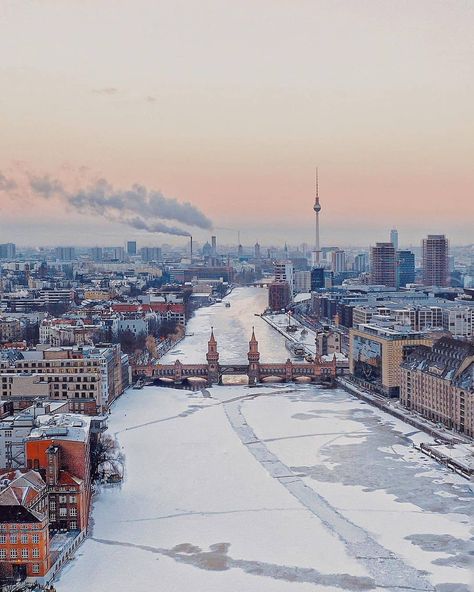 5,501 Likes, 48 Comments - Unlimited Berlin (@unlimitedberlin) on Instagram: “Let the magic happen in Berlin ❄ Share this stunning picture with your friends 😀 . Congratulations…” Berlin Winter, Berlin Aesthetic, Berlin Skyline, Museum Island, German Architecture, Berlin Street, West Berlin, Freezing Cold, Urban Life