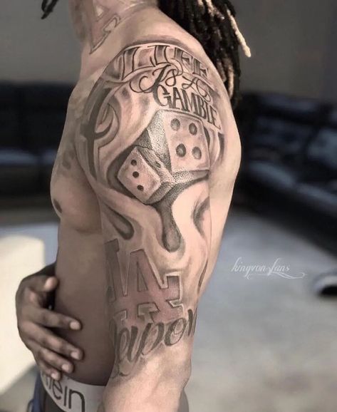 King Von, Tattoos, Instagram