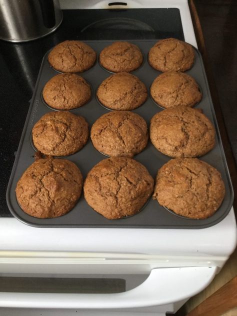 Sourdough Discard Bran Muffins, Sourdough Bran Muffins, Raisin Bran Cereal Muffins, Bran Flake Muffins, Bran Cereal Muffins, Pumpkin Bran Muffins, All Bran Muffins, Muffin Monday, Fiber Muffin