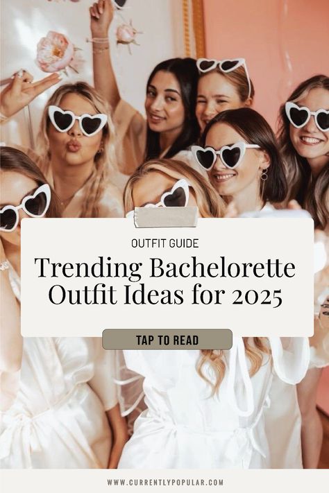 Turn heads with the trendiest bachelorette outfit ideas for 2025! These looks are perfect for every bride and her crew. Explore styles that bring the fun vibes for unforgettable celebrations. Cool Weather Bachelorette Outfits, Bachelorette Outfit Color Schemes, Subtle Bachelorette Shirts, Hen Party Airport Outfit, Lake Bachelorette Party Outfit, Bachelorette Clothing Themes, Outfit Themes For Bachelorette Party, Cold Weather Bachelorette Outfit, Bachelorette Theme Nights Outfits