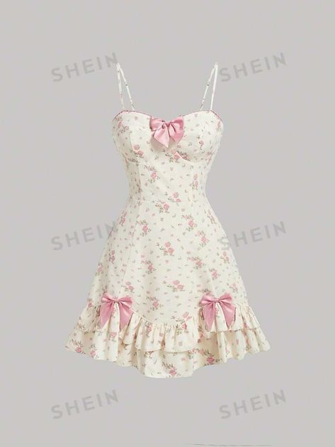 Cute Summer Dresses Shein, Really Cute Clothes, Pink Girly Outfits Classy, Casual Cute Outfits Summer, Cute Summer Dresses Short, Short Dress Aesthetic, Cute Outfits Girly, Clothing Aesthetic Types, Vestido Coquette