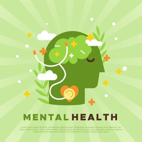 Health Awareness Poster, Mental Health Awareness Day, Mental Health Week, Mental Health Inspiration, Health Icon, Mental Health Posters, Awareness Poster, Mental Health Awareness Month, Mental Health Day