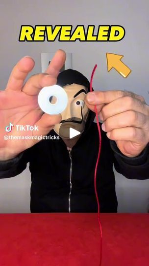 3.1K views · 62 reactions | AMAZING MAGIC TRICK TUTORIAL WITH 2 WASHERS AND A ROPE #neiperte #perte #foryou #followme #follower #following #follow #amazing #tutorial #magic #trick #cardtrick #cointrick #fyp #trend #trending #foryoupage #magictrick #pageforyou #tiktok | The Mask Magic Tricks Revealed | The Mask Magic Tricks Revealed · Original audio Amazing Magic Tricks, Magic Tricks Tutorial, Magic Tricks Revealed, Coin Tricks, Card Tricks, Magic Tricks, 1k Views, The Mask, Washer