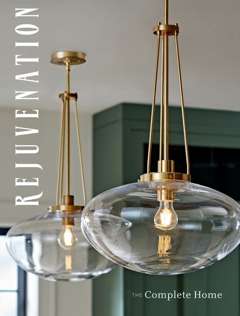 Stoffer Home Lighting, 1920 Light Fixtures, Low Back Island Stools, Glass Dining Room Light Fixtures, Large Kitchen Pendants Over Island, Brass Farmhouse Lighting, Rejuvenation Pendant Lighting, Moody Light Fixtures, Pendant Lighting In Bathroom