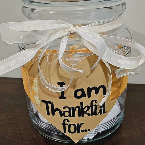 With Thanksgiving🦃 tomorrow, I wanted to share a new tradition my family started this year: our 'Thankful Jar.' 🫙💌 Each day, leading up to Thanksgiving, my daughter eagerly wrote down something she was grateful for and placed it in the jar. 🥰 It quickly became a cherished part of our day—a moment to pause⏸️ and reflect🪞 on the good things in our lives. 🍂✨ The best part? This tradition doesn't have to end with Thanksgiving. You can keep adding notes all year long and open the jar on Christmas... Grateful Jar, Thankful Jar, The Jar, Each Day, Our Life, My Daughter, My Family, The Good, This Year