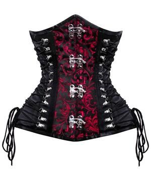 Paityn Criss Cross Underbust Gothic Corset Corset Underbust, Steampunk Corset, Plus Size Corset, Style Gothic, Gothic Corset, Corset Bustier, Waist Training Corset, Corsets And Bustiers, Underbust Corset