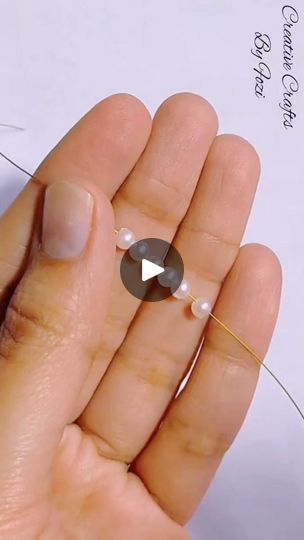 17 reactions · 11 shares | How to make pearl daisy drop earrings at home #shortsvideos 
#PearlEarrings
#DIYJewelry
#DaisyDropStyle
#CraftingTutorial
#JewelryMaking
#shortsfeed
#bisuteria | Hanna Shahid | Kvks · Luxury How To Make Earrings At Home, Earrings At Home, Make Earrings, Earrings Making, Pearl Earring, How To Make Earrings, Embroidery Pattern, Craft Tutorials, Embroidery Patterns