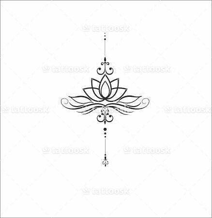 Sternum/under breast Lotusblume Tattoo, Unalome Tattoo, Sternum Tattoo, Awesome Tattoos, Lotus Tattoo, Tattoo Feminina, Trendy Tattoos, Mandala Tattoo, Mini Tattoos