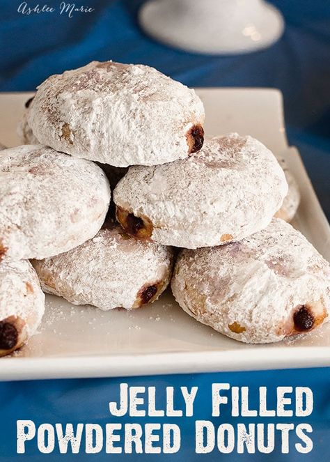 Shipleys Donut Recipe, Homemade Jelly Donuts Recipe, Chalkboard Cookies, Turn Overs, Jelly Donuts Recipe, Edible Chalk, Doughnut Recipes, Donut Filling, Homemade Donuts Recipe