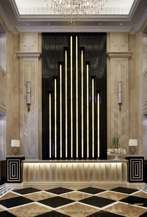 Interior Art Deco, Arte Art Deco, Luxury Hotels Lobby, Lobby Furniture, Interior Hotel, Art Deco Hotel, Lobby Seating, Hotel Lobby Design, Lobby Interior Design