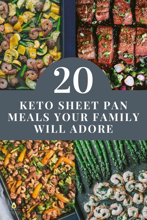 Keto Sheet Pan Meals Your Family Will Adore Meals With Fish, Keto Carb Cycling, Keto Sheet Pan, Sheet Pan Meals, Satisfying Meals, Clean Keto, Sheet Pan Dinners Recipes, Pan Meals, Pan Recipes