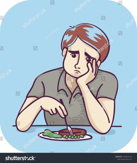 Illustration of a Man Playing with Food Due to Loss of Appetite #Ad , #sponsored, #Playing#Man#Illustration#Food Playing With Food, Loss Of Appetite, Spanish Grand Prix, Eating Alone, Man Illustration, Downloadable Resume Template, Illustration Food, Drawing Videos, Science Projects