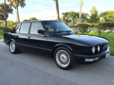 Euro M5 Style: 1987 BMW 535i | Bring a Trailer Bmw 535i, Classic Cars Online, Classic Cars, Trailer, Bmw, Bring It On, Cars