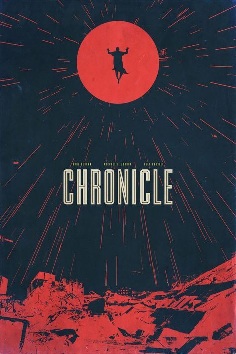 Chronicle Movie, Chronicle 2012, Mars Poster, Film Posters Art, Superhero Poster, Iconic Movie Posters, Best Movie Posters, Cinema Art, Minimalist Movie Poster