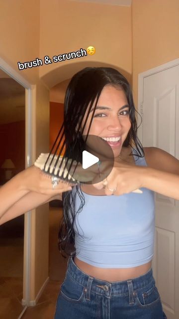 Keilani Naipo on Instagram: "join our lil wavy hair community here!🌺🌊   First of all, I loved making this video it was so much fun!!🌞 While I was very happy the way my hair looked in the final results, I will say that I noticed that this particular curl cream is thick, which doesn’t always pair well with wavy hair due to the heaviness. Again, looved the results but my Day 2 hair felt a bit more heavy (greasy) and I had a harder time maintaining the shape (I’m guessing cause the product weighed down my hair). If you have a similar product that’s heavier but you still want to use it, I recommend using less and mixing it in with some water when the product is already in your hands (not into the container!). I’m gonna do that next time with mine cause this was one of my first times using it Heavy Wavy Hair, How To Make My Hair Wavy, How To Have Wavy Hair, Wavy Thick Hair Styles, How To Sleep With Wavy Hair, How To Take Care Of Wavy Hair, How To Make Your Hair Wavy, Wavy Hair Hacks, Hair Styles For Thick Wavy Hair