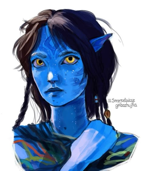 #avatar2 #kiri Kiri Sully Fanart, Avatar Kiri Fanart, Kiri Fanart Avatar, Kiri Fanart, Water Concept Art, Avatar Artwork, Avatar Kiri, Kiri Sully, Kiri Avatar