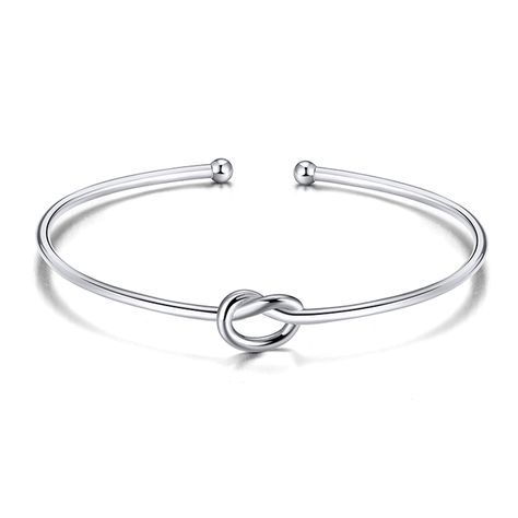 PRICES MAY VARY. Infinity Love Knot Bracelet Bangle,perfect bridesmaids souvenir gifts bangle to thank your ladies for helping you tie the knot. Package includes 1 pieces rose gold tie the knot bangle bracelet,great for the girls in the bridal party Size: 2.6 inches (6.6cm). Stretchable Arrow Cuff Bangle Bracelet, the adjustable bracelet could be extended longer. Easy to take on and take off High polishing, lead free ,nickel free and hypoallergenic, delicate and long lasting, won't fade or get d Love Knot Bracelet, Knot Bangle, Adjustable Bangle Bracelet, Infinity Love, Skin Allergies, Cuff Bangle Bracelet, Knot Bracelet, Tie The Knot, Adjustable Bangle