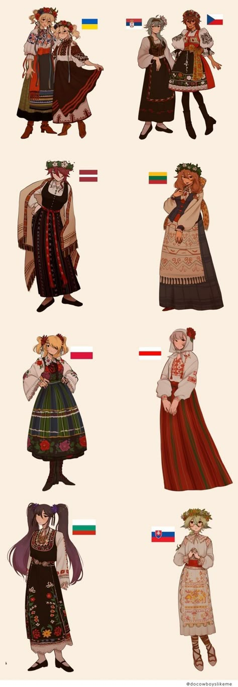 Mondstadt Characters, Jean Barbara, Scandi Girl, Slavic Clothing, Slavic Mythology, Fantasy Stuff, Folk Dresses, Character Inspo, 영감을 주는 캐릭터